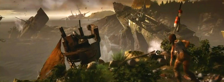 Quick-Time-Events spielen bei <i>Tomb Raider</i> eine nebensächliche Rolle