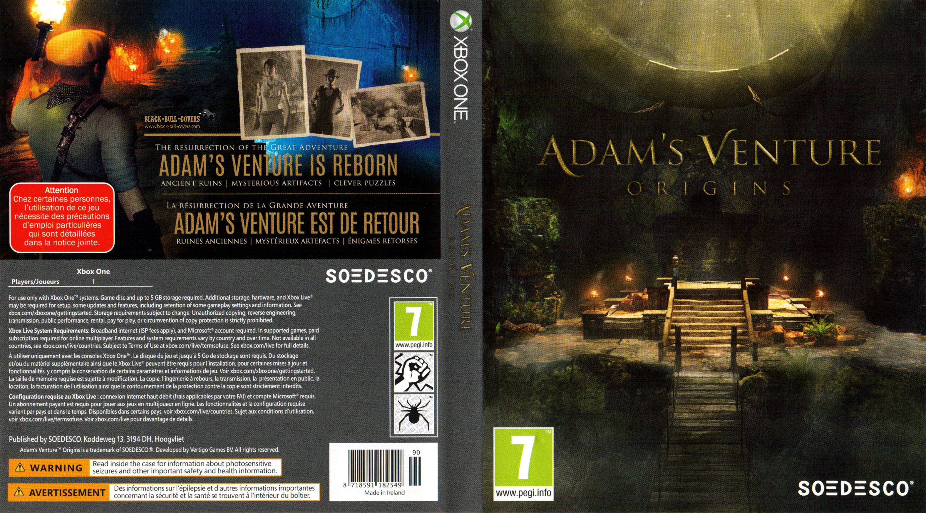 Adam´s Venture: Origins Packshot