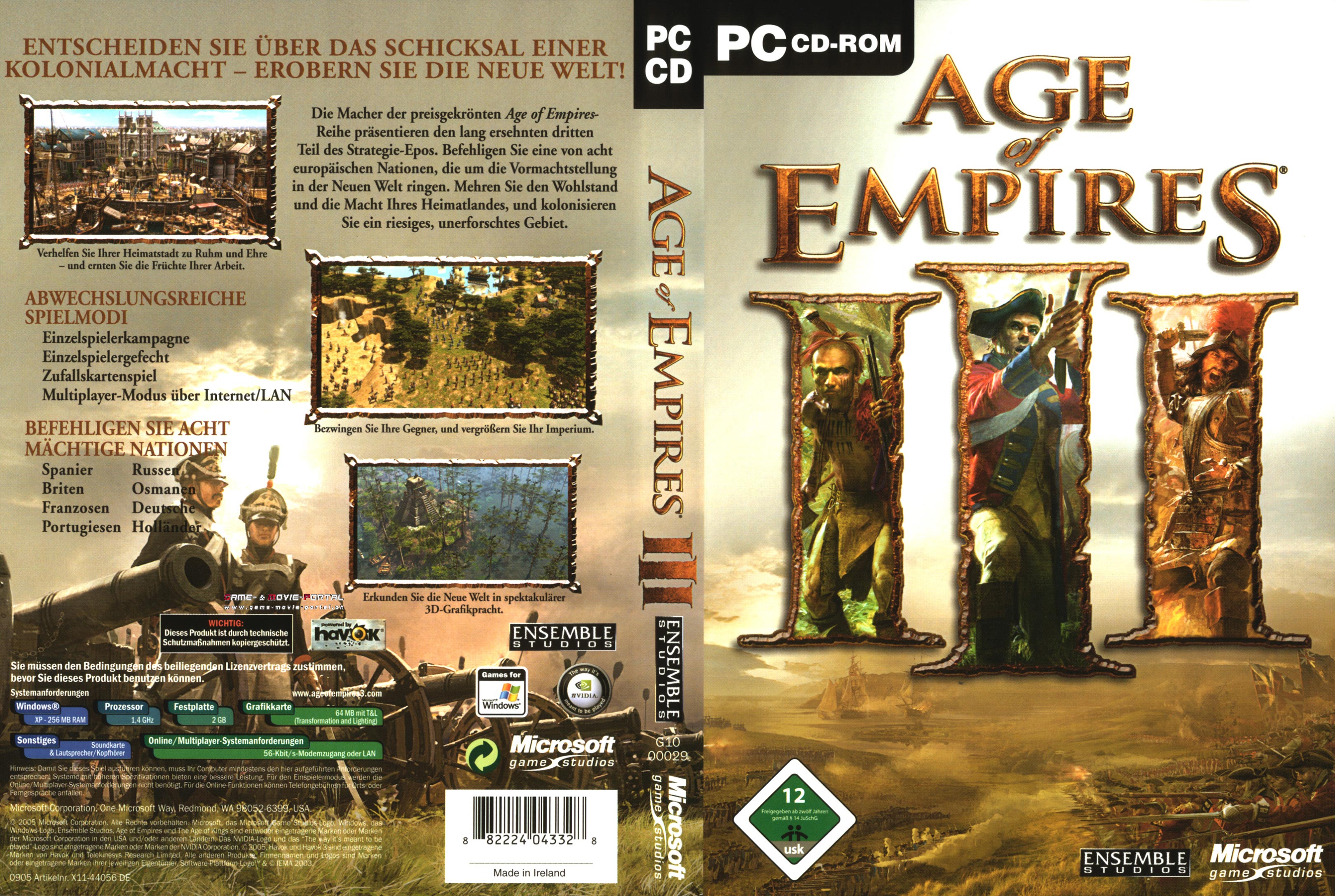 Age of Empires 3 Packshot