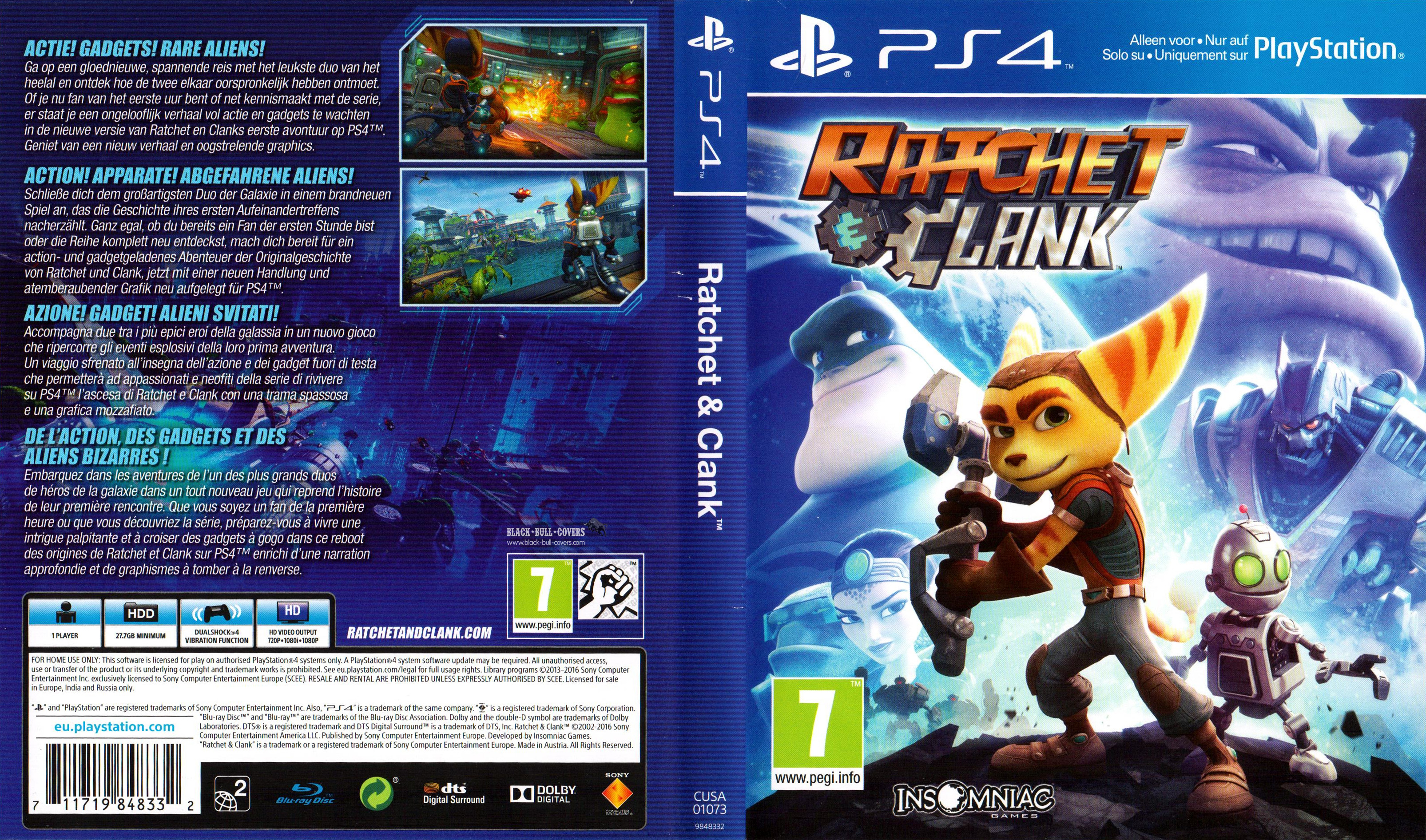 Ratchet & Clank Packshot