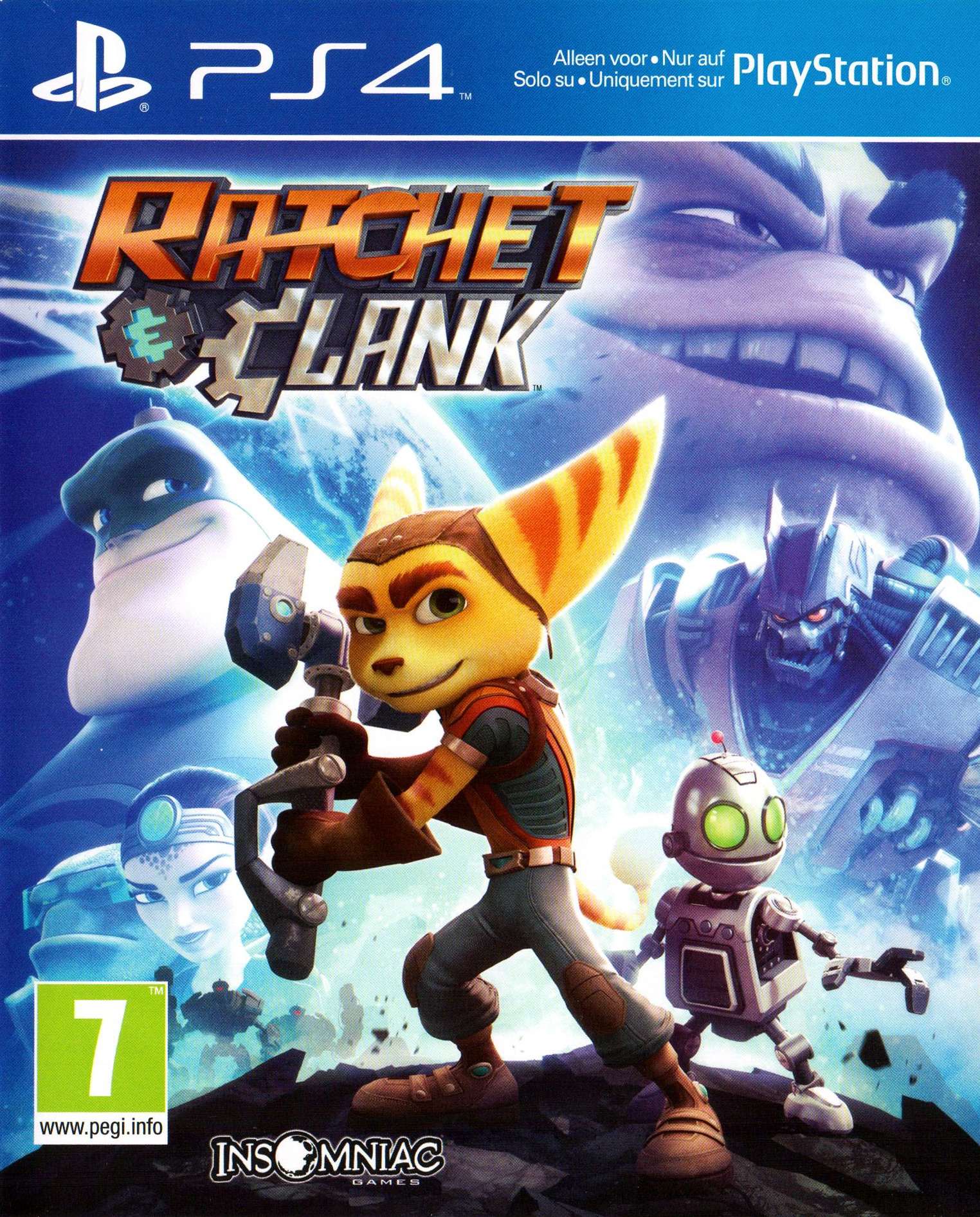 Ratchet & Clank Front-Cover