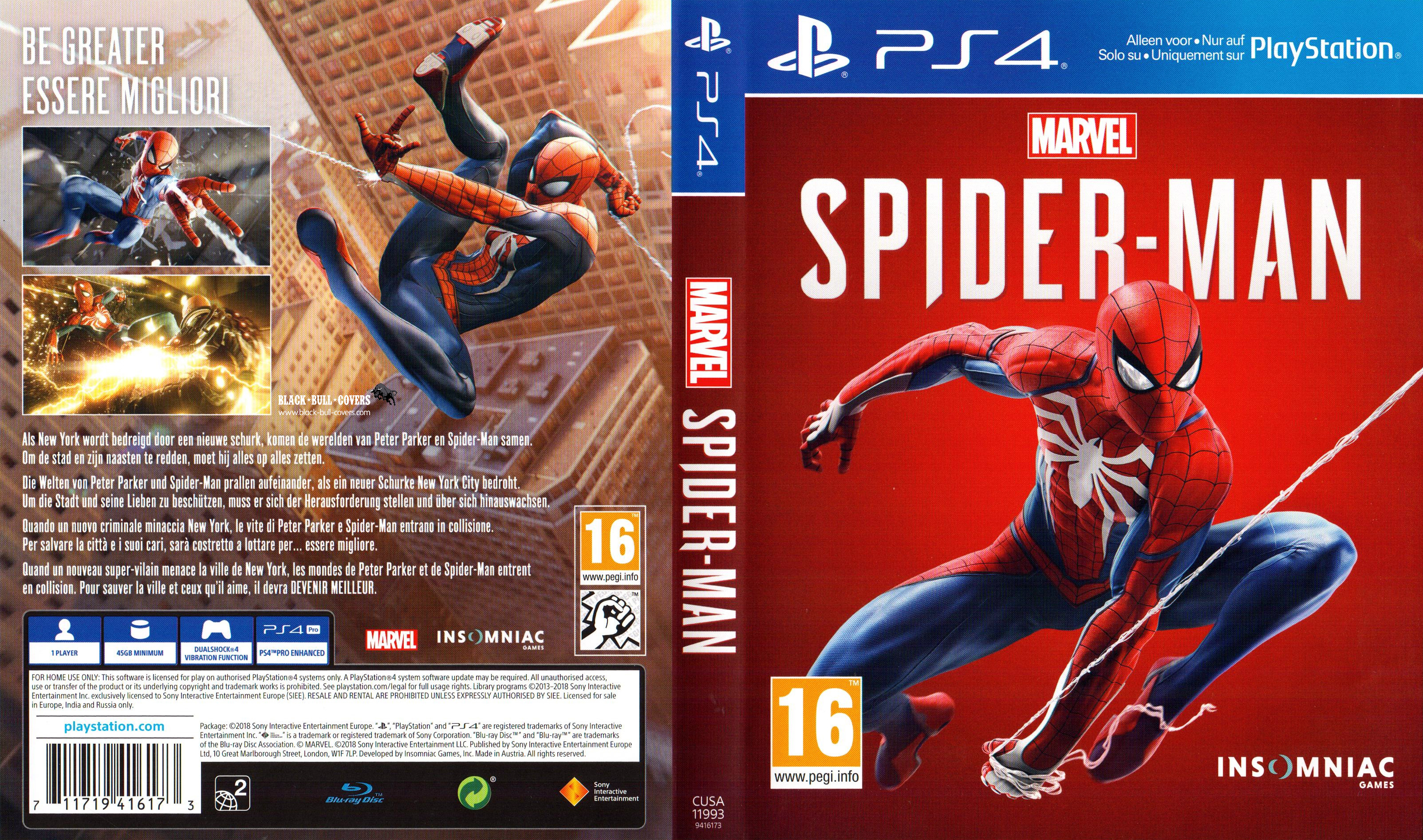 Spider-Man Packshot
