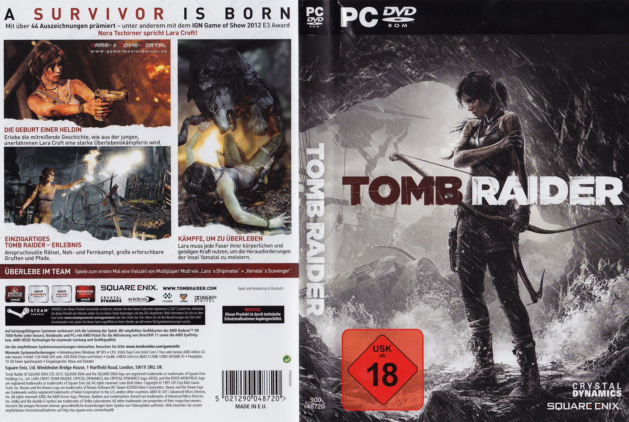 Tomb Raider 9 - The Definitive Edition Packshot
