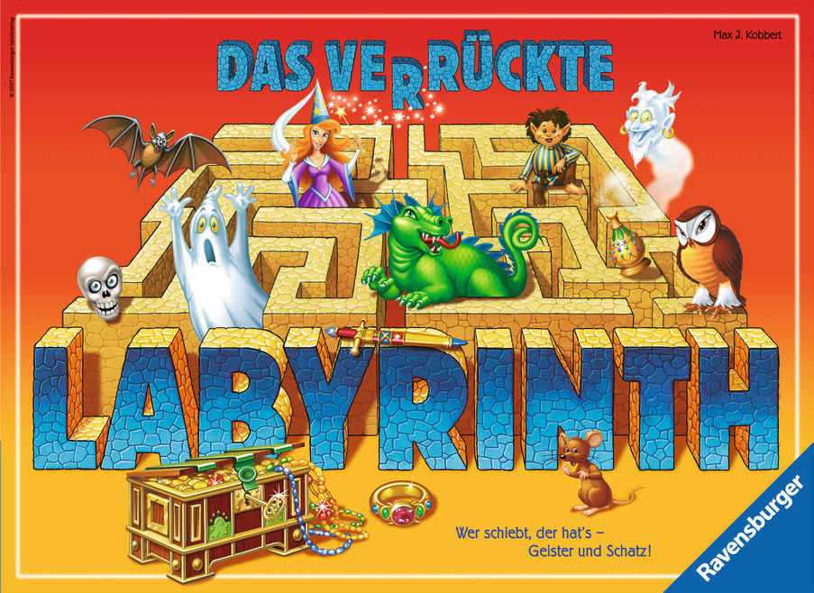 Das verrückte Labyrinth Vorderseite