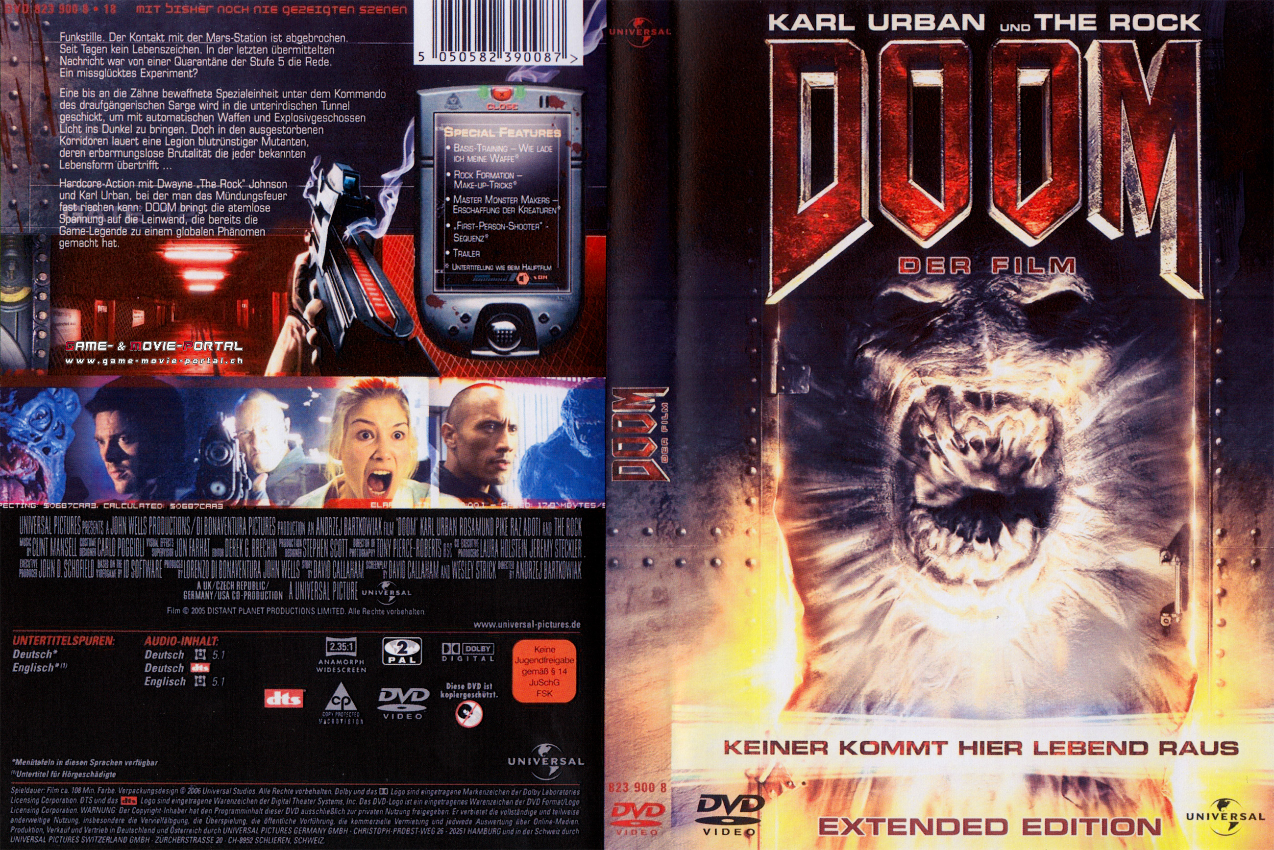 Doom: Der Film DVD-Cover
