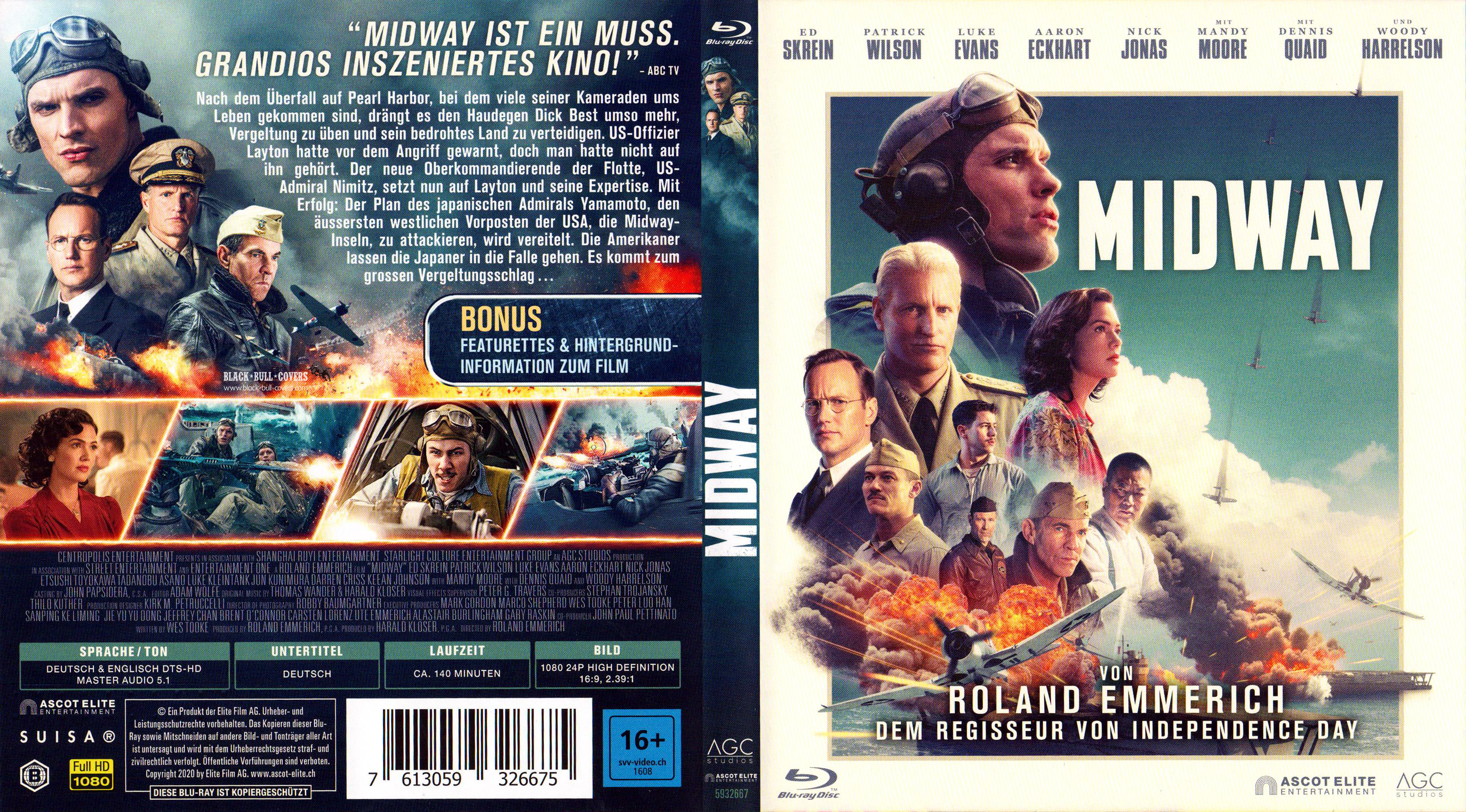 Midway: Für die Freiheit Blu-ray-Cover